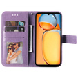 Cu clapetă pentru Xiaomi Redmi 13C / Poco C65, Mandala Flower, violet