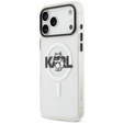 Husă Karl Lagerfeld IML Choupette MagSafe pentru iPhone 17 Pro