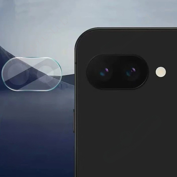 Sticlă temperată pentru camera foto pentru Google Pixel 9A, transparentă
