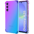 Husa pentru Samsung Galaxy A36, Gradient Dropproof, Violet / albastru