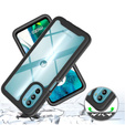 Carcasă pentru Motorola Moto G52 4G / G82 5G, Shockproof, cu folie, negru