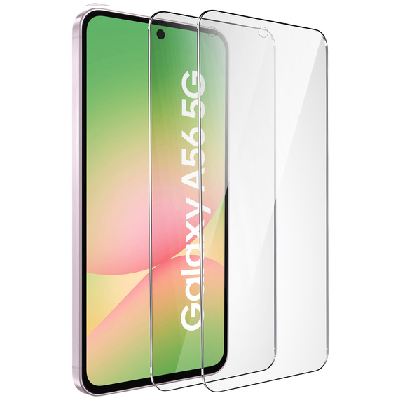 2x sticlă călită ERBORD 9H Hard Glass pe ecran pentru Samsung Galaxy A56 5G