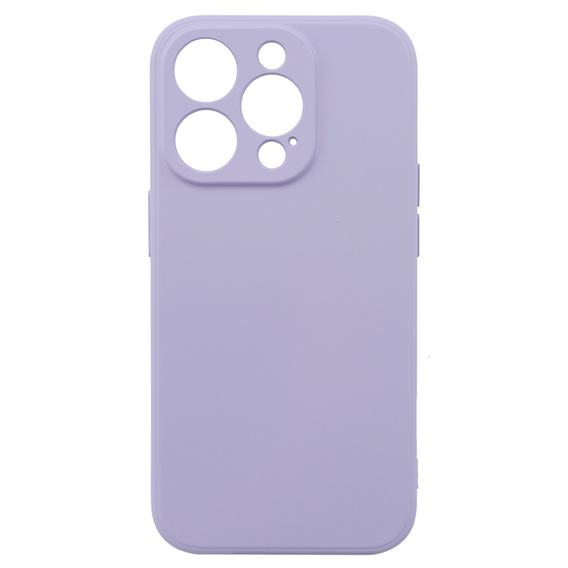 Husa pentru iPhone 15 Pro Max, Silicone Lite, violet