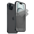 2 x iPhone 15 Privacy Foil, ERBORD Anti-Spy Hydrogel