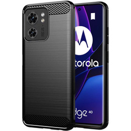 Huse pentru Motorola Edge 40, Carbon, negru