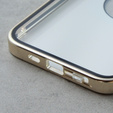 Carcasa Magnetic Dual Glass MagSafe pentru iPhone 11, de aur