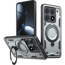 Carcasă pentru Xiaomi 14T, Military MagSafe, de argint