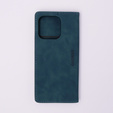 Husă pentru Xiaomi Redmi 12C, ERBORD Vintage, portofel cu clapetă, albastru