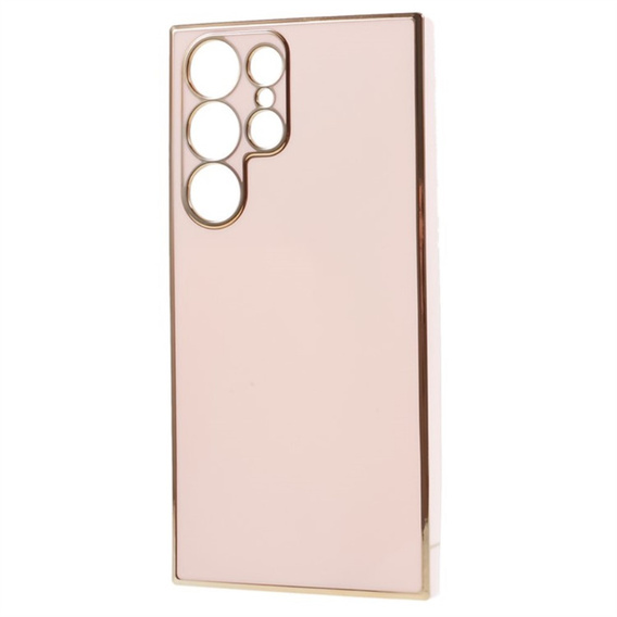 Husă pentru Samsung Galaxy S24 Ultra, Glamour CamShield, roz