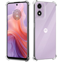 Huse pentru Motorola Moto E14, Dropproof, transparentă