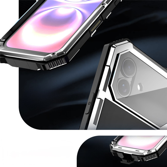 Carcasă blindată R-JUST cu suport pentru iPhone 17