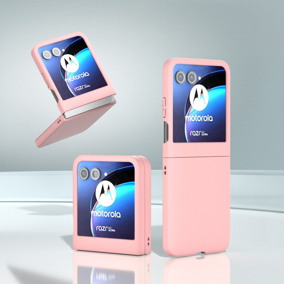 Husă pentru Motorola Razr 50 5G, PC Case, roz