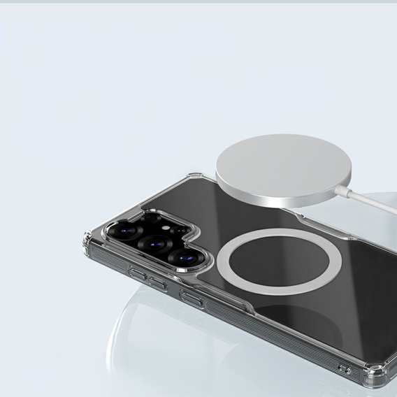 Husa NILLKIN pentru Samsung Galaxy S25 Ultra, Nature TPU, pentru Magsafe, transparentă
