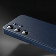 Husă cu clapetă pentru Samsung Galaxy S25+ Plus, Smart View Wallet, albastru