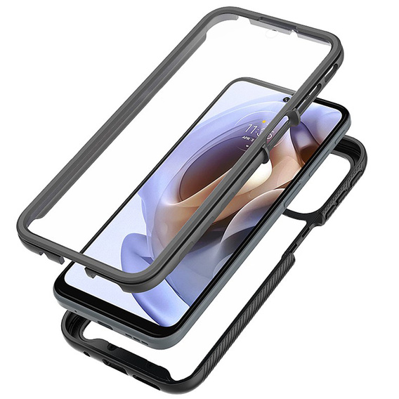 Carcasă pentru Motorola Moto G31/G41, Shockproof, cu folie, albastru