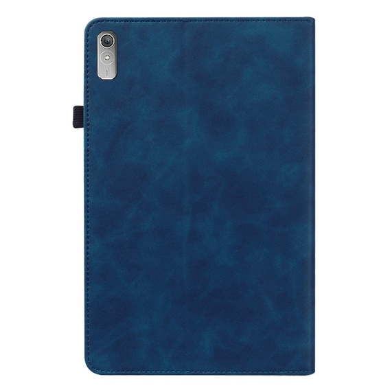 Huse pentru Lenovo Tab P11 Gen 2, Wallet Pen Slot, albastru