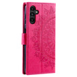 Cu clapetă pentru Samsung Galaxy A35 5G, Mandala, roz