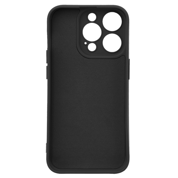 Husa pentru iPhone 15 Pro, Silicone Lite, negru