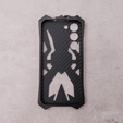Husă blindată pentru Samsung Galaxy S23, Aluminum Alloy, negru
