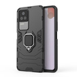 Huse pentru Xiaomi Poco F4 5G, Kickstand Ring, negru