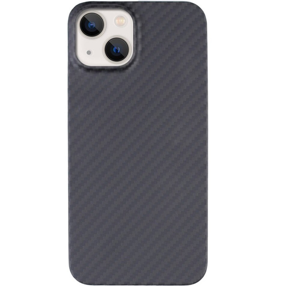 Husă pentru iPhone 14, Aramid Fiber Cover, negru