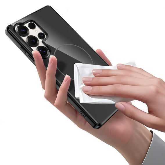 Huse pentru Samsung Galaxy S25 Ultra, GKK Leather, negru