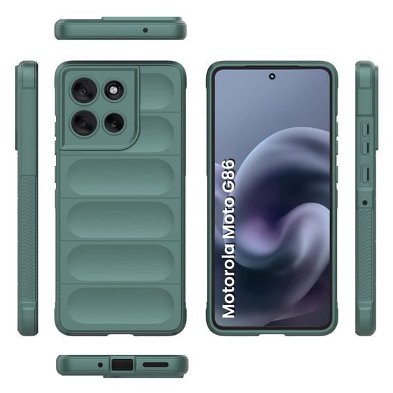 Huse pentru Motorola Moto G86 Power 5G, Gaming Shockproof, verde