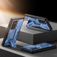 Husa pentru Samsung Galaxy S24 Ultra, Tongate MECH Series Clip, albastru