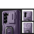 Husă blindată pentru Samsung Galaxy Z Fold 6 5G, Dexnor Full Body S-Pen Slot, violet
