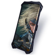 Husă blindată pentru Honor Magic 7 Pro 5G, Aluminum Alloy, negru