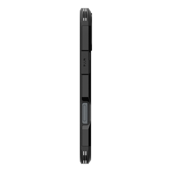 Carcasa Spigen pentru iPhone 16, Tough Armor Mag MagSafe, negru + 9H Tempered Glass