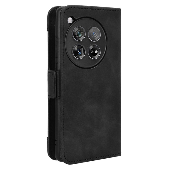 Cu clapetă pentru OnePlus 12 5G, Card Slot, negru