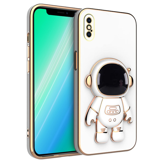 Huse pentru iPhone X / XS, Astronaut, alb