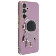 Huse pentru Samsung Galaxy A54 5G, Astronaut, violet