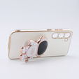Huse pentru Samsung Galaxy S23 Plus, Astronaut, alb