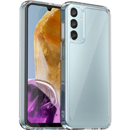 Huse pentru Samsung Galaxy M15 5G, Fusion Hybrid, transparent / negru