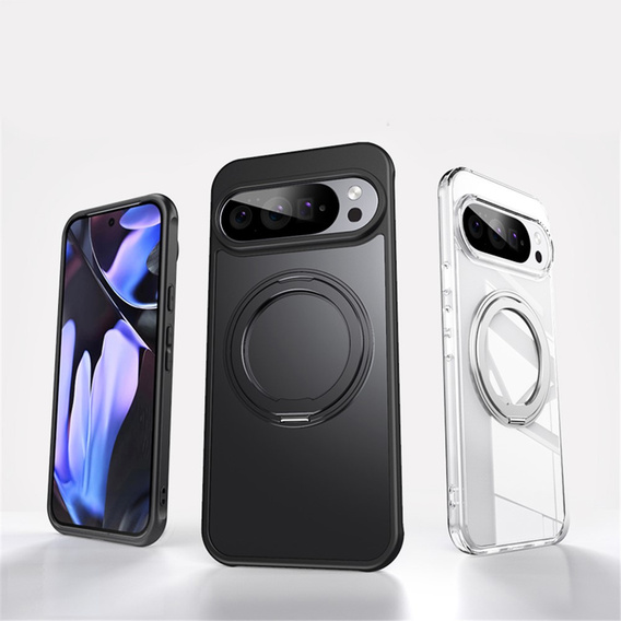Husă pentru Google Pixel 10 Pro XL , pentru MagSafe, cu suport, negru