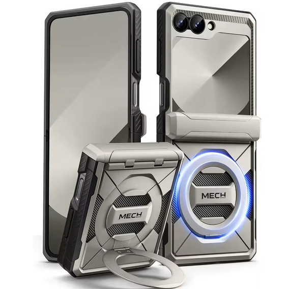 Husă cu suport magnetic pentru Samsung Galaxy Z Flip7 FE / Z Flip6