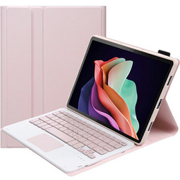 Carcasă + tastatură Lenovo Tab P11 Gen 2, Pen Slot TouchPad, roz rose gold