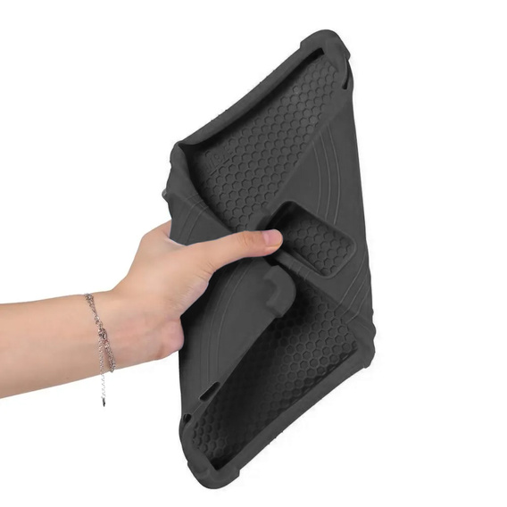 Silicon husă pentru Xiaomi Redmi Pad SE 11", Impact, armat, negru