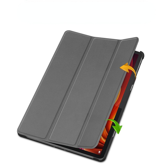 Husă pentru Lenovo Tab K11 Plus, Smartcase, gri