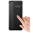 Husă cu clapetă pentru Huawei P40, Side View, negru