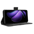 Cu clapetă pentru Oppo Reno 13F / Oppo Reno 13FS, Card Slot, negru