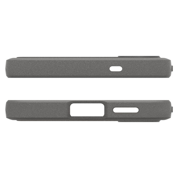 Carcasa Spigen pentru Samsung Galaxy S25, Rugged Armor MagSafe, gri + Tempered Glass 9H