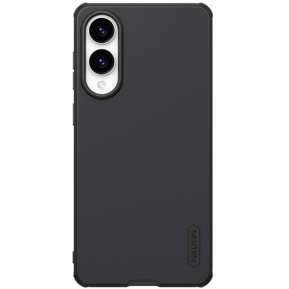 Husa NILLKIN pentru Samsung Galaxy S25 Edge, Frosted Shield, pentru MagSafe, negru