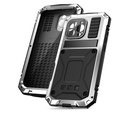 Husă blindată pentru iPhone 16 Pro, R-JUST, de argint