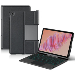 Carcasă + tastatură Lenovo Tab Plus, negru