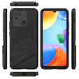 Husa pentru Xiaomi Redmi 10C, Military kickstand, albastru