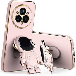 Huse pentru Realme 14 Pro+ 5G, Astronaut, roz