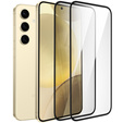 2x sticlă călită pentru Samsung Galaxy S24+/S25+ Plus, ERBORD 3D pentru întregul display